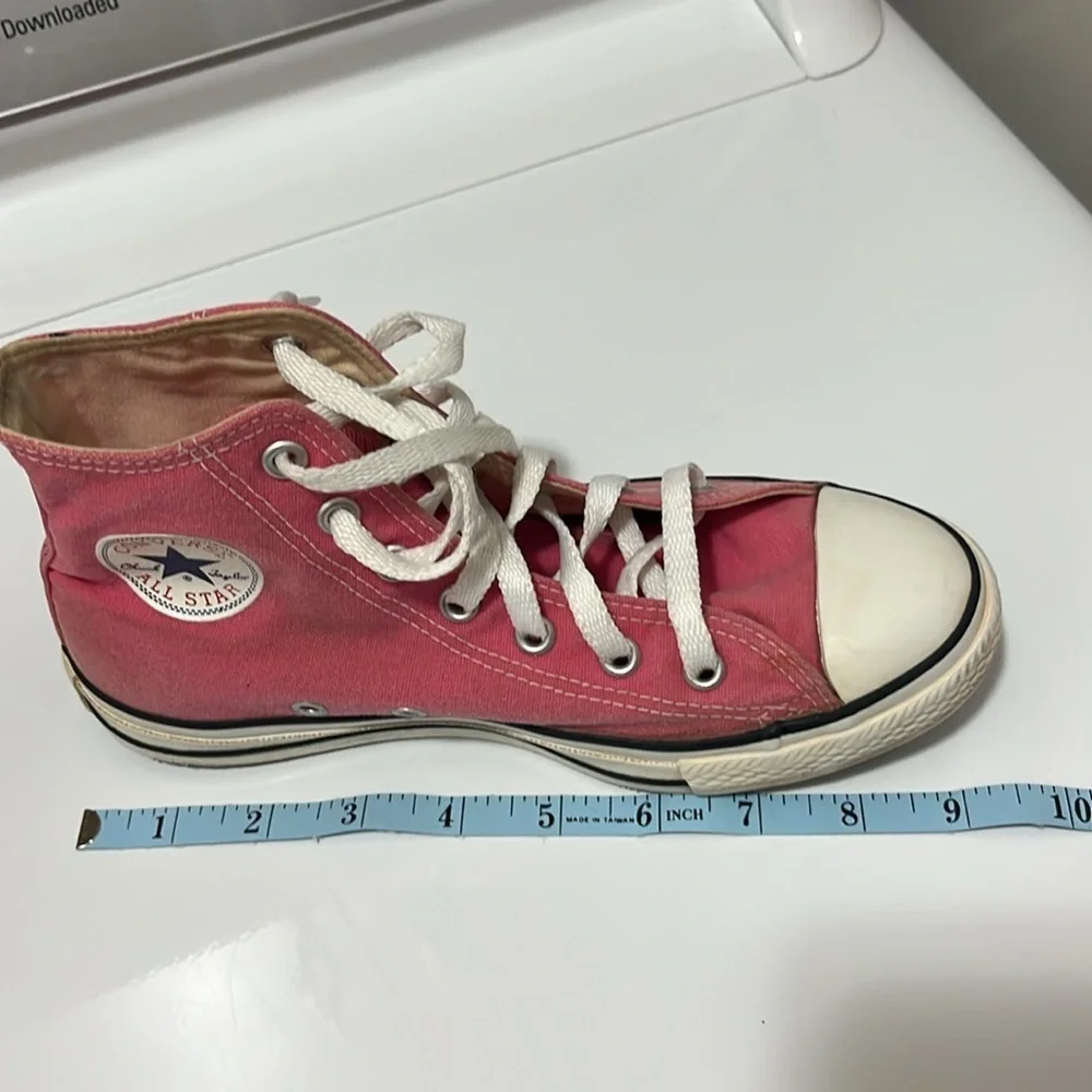 Converse Pink High-Top Sneakers big kids size 3
